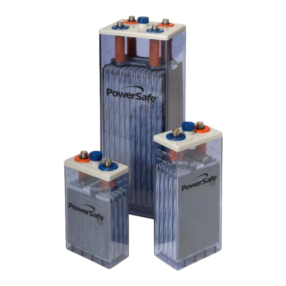 EnerSys PowerSafe TS Operation Manual