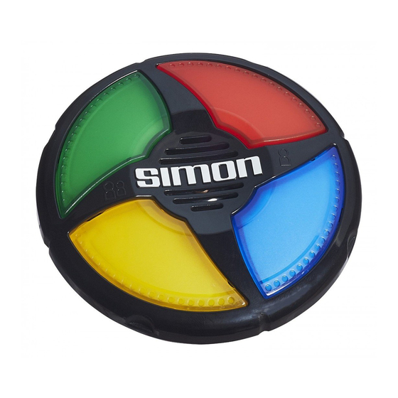 Hasbro Gaming SIMON micto B0640 Series Quick Start Manual
