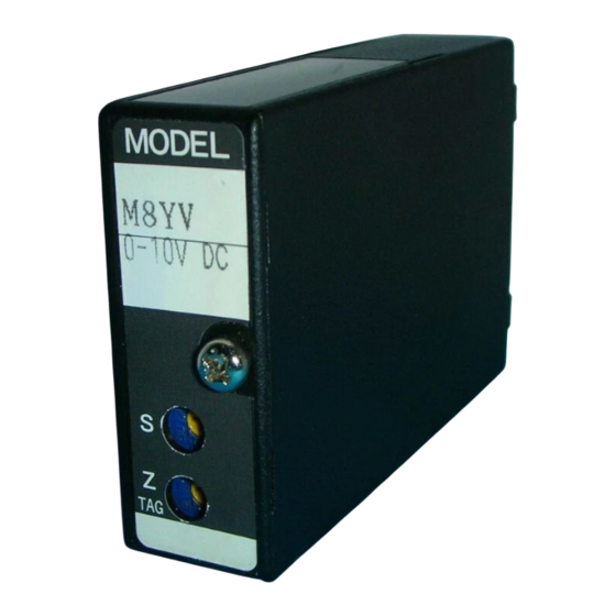 M-system M8YV1 Instruction Manual