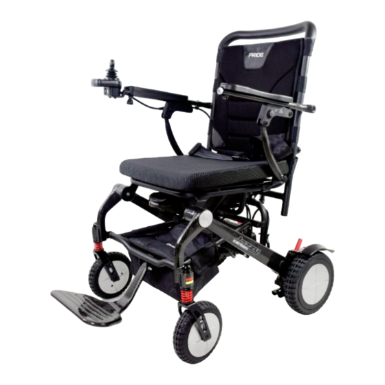 Pride Mobility Jazzy Carbon Owner's Manual