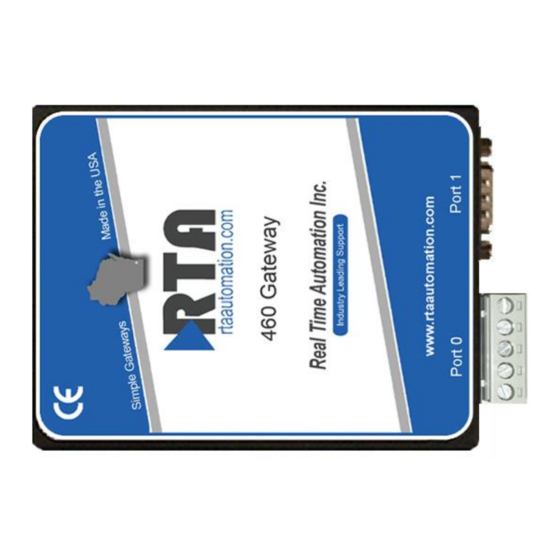 RTA 460DMA-N34 Product User Manual