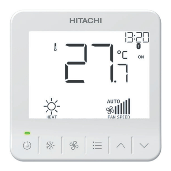 Hitachi ECO COMPACT Manuals