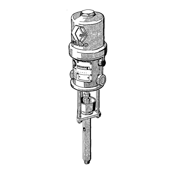 Graco PRESIDENT 207-706 Instructions-Parts List Manual