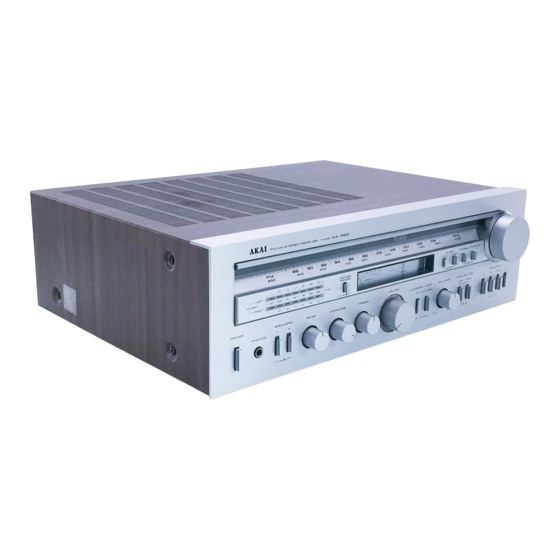Akai AA-R40 Service Manual