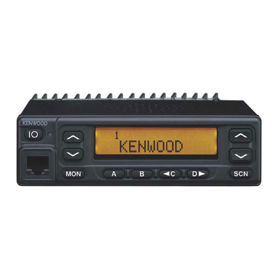 Kenwood TK-780 series Instruction Manual