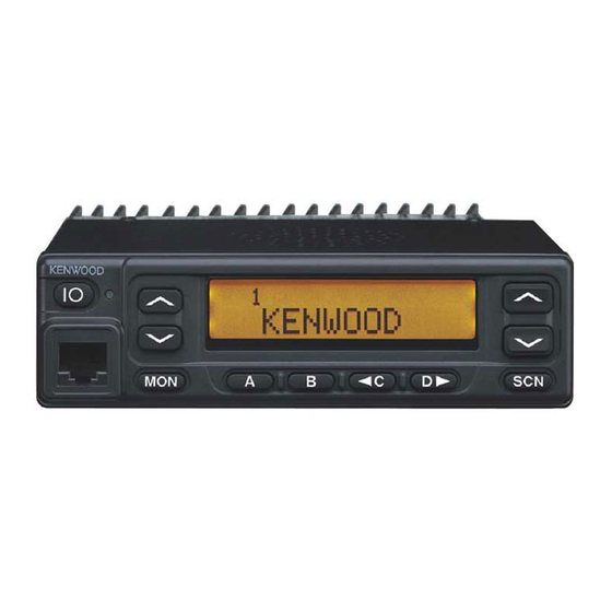 Kenwood TK-780 series Instruction Manual