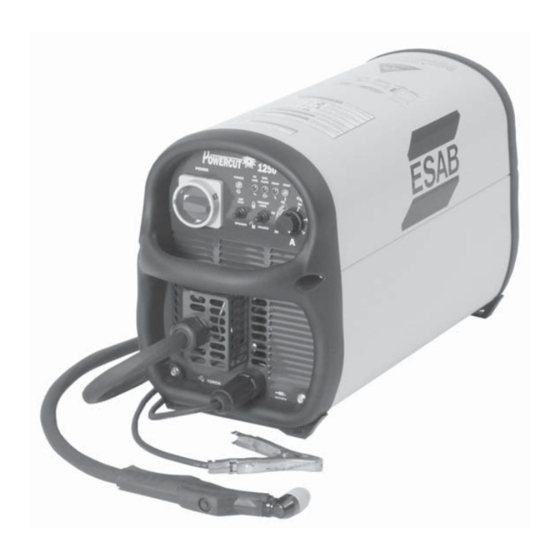 ESAB POWERCUT-1250 Instruction Manual