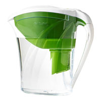 Shaklee Get Clean Water Pitcher Use & Care Instructions Manual
