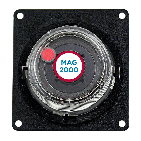 Spotsee ShockWatch MAG2000 Technical Data Manual