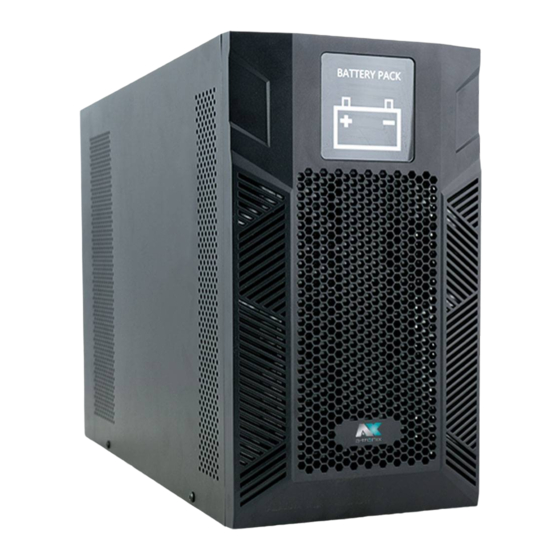 AKKU SYS a-TroniX 1kVA-EBP Manuals
