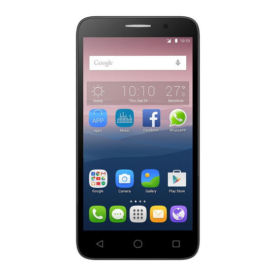 Alcatel One Touch POP 3 Quick Start Manual