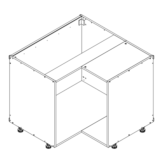 Reform CORNER-L CABINET Product Assembly Manual
