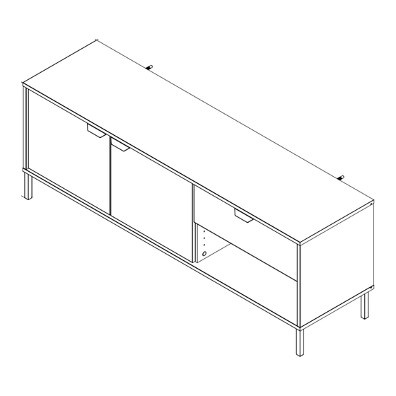 Dedeman MAYENNE TV 150 3K1F2V Assembling Instruction