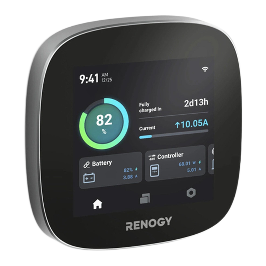 Renogy ONE Core, RSHGWSN-W02W-G1, RSHGWSN-W02W-G2 Manual