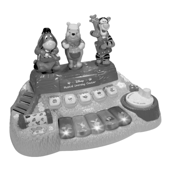 VTech Winnie the Pooh Musical Learning Center User Manual