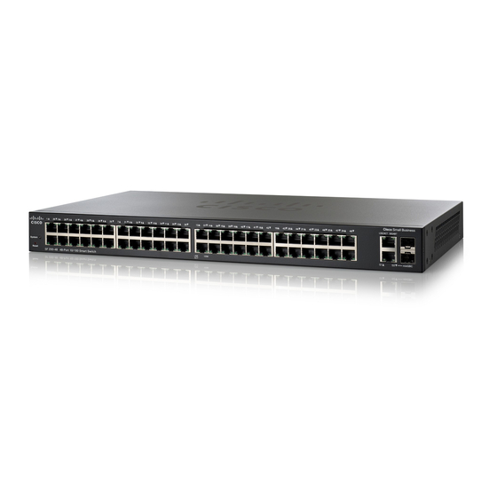 Cisco Small Business SG200-18 Administration Manual