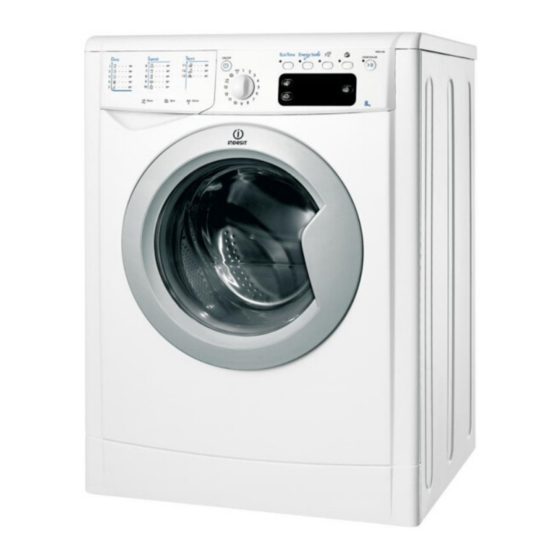 Indesit IWE 81282 Instructions For Use Manual