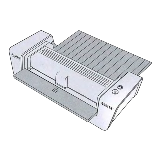 LEITZ iLAM Touch A4 Operating Instructions Manual