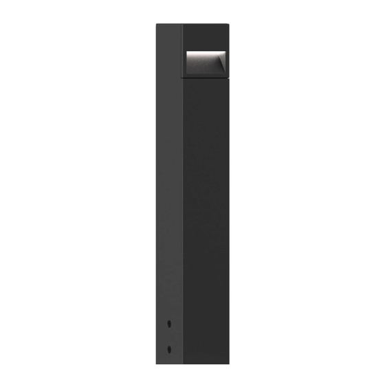 Targetti ZEDGE BOLLARD Manual