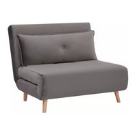 Habitat Roma chairbed small double charcoal 799/5541 Manual