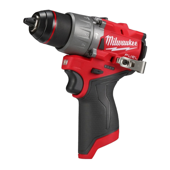 Milwaukee M12 FPD2 Operator's Manual