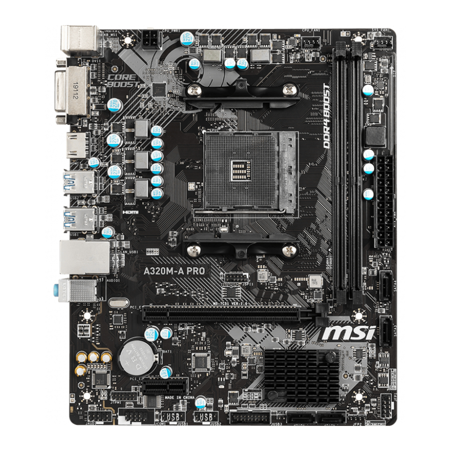 MSI A320M-A PRO, A520M-A PRO - Motherboard Manual