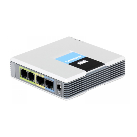 Cisco SPA2102-AN - Single Port Router Manuals
