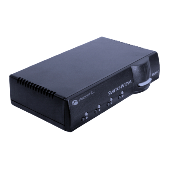 Avocent SwitchView Specifications