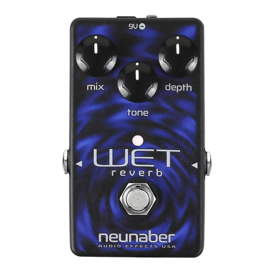 Neunaber Wet User Manual