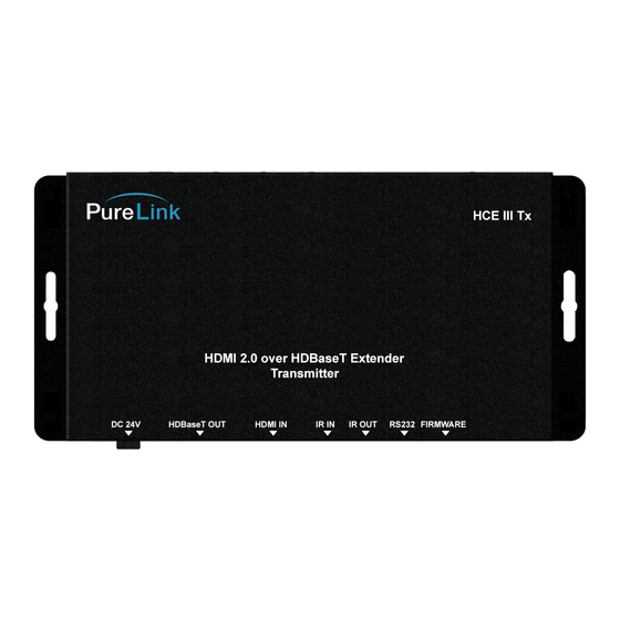 PureLink HCE III Owner's Manual