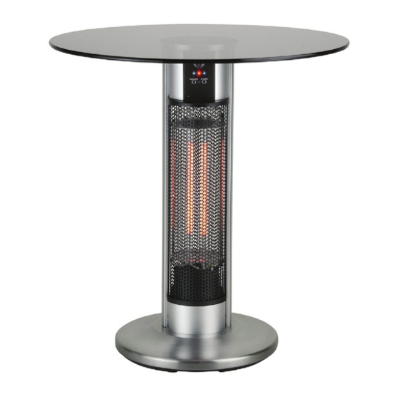 Hortus 211-393 Table Heater Manuals