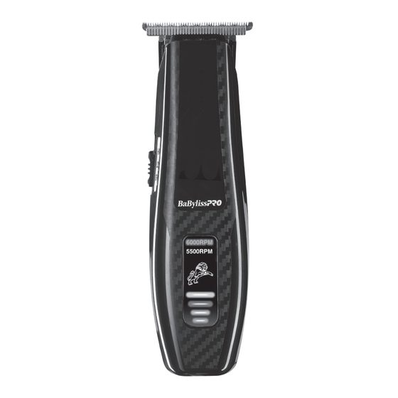 BaByliss PRO FX59ZE Manual