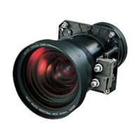 Panasonic ET-ELW06 Lens Replacement And Installation Procedure