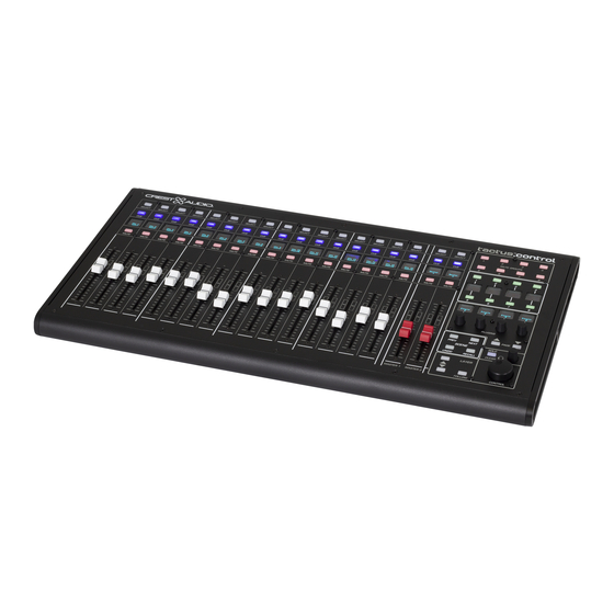 Peavey CREST AUDIO tactus Control Surface Operating Manual