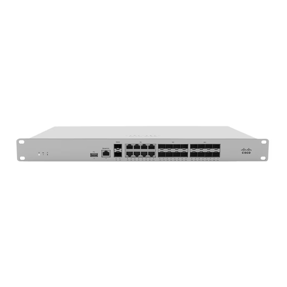 Cisco MX250 Installation Manual