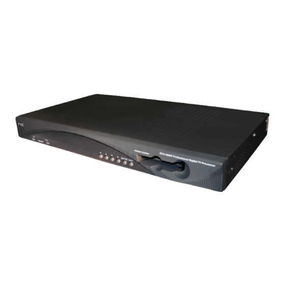 PBI DCH-4000P Series User Manual