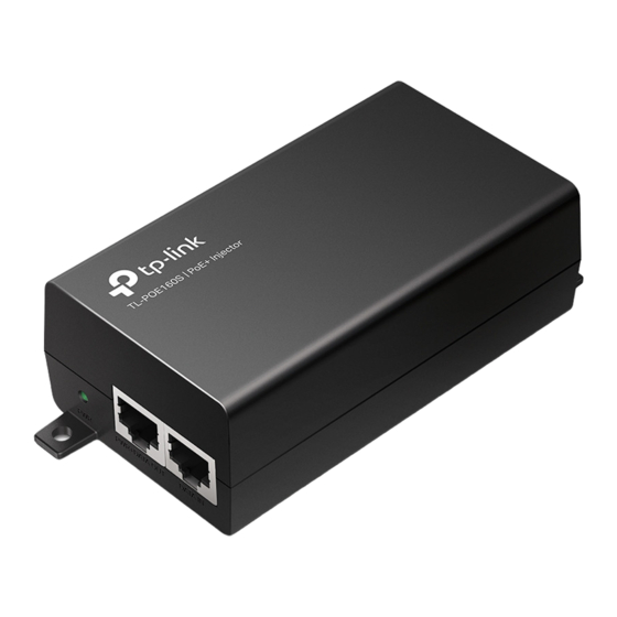 TP-Link TL-POE170S Installation Manual