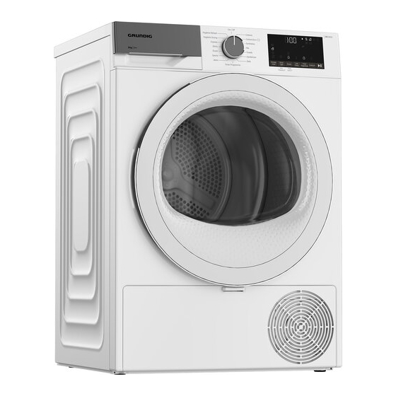 Grundig GT 54823 CW User Manual