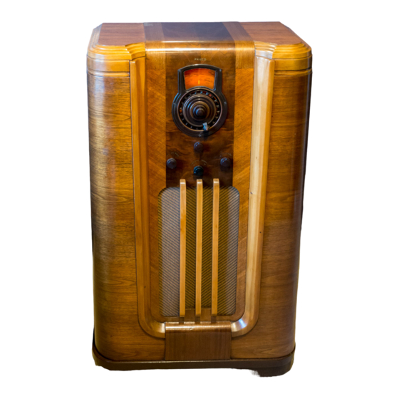 Philco 37-10 Service Manual