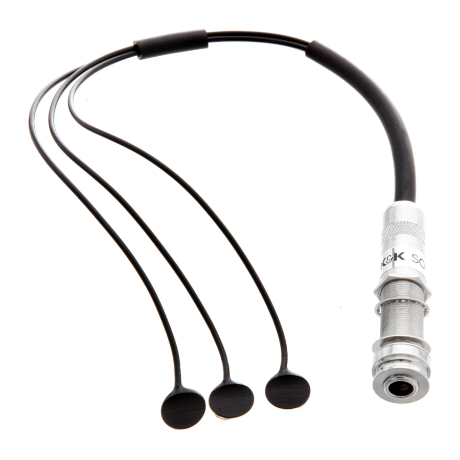 K&K Sound Pure Mini Manual