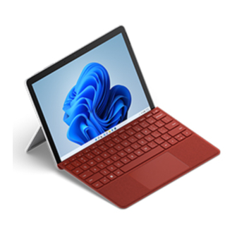 Microsoft Surface Quick Start Manual