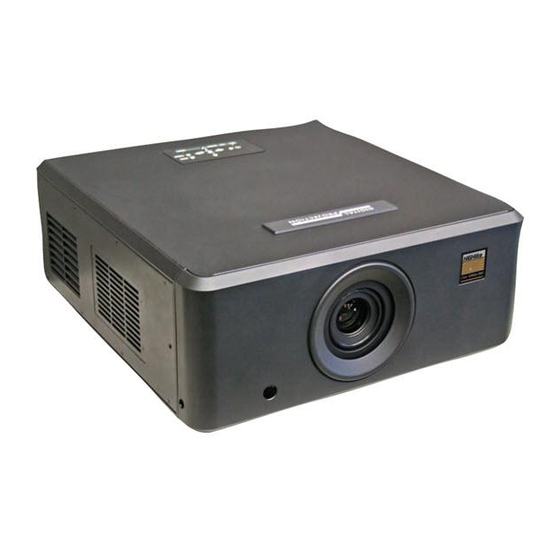 Digital Projection HIGHlite Cine 330 3D Series User Manual