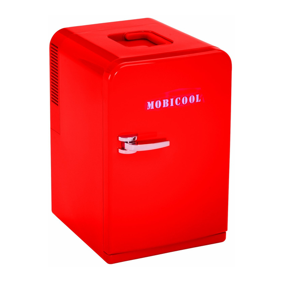User Manuals: Mobicool F15 Mini Portable Refrigerator