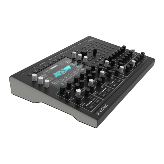 Waldorf IRIDIUM Quick Start Manual