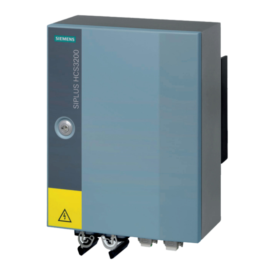 Siemens SIPLUS HCS3200 Compact Operating Instructions