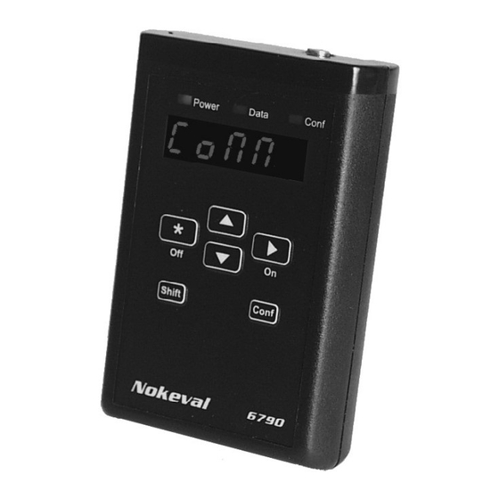 Nokeval 6790 Quick Start Manual