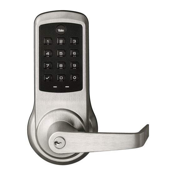 Yale nexTouch Installation And Programming Instructions