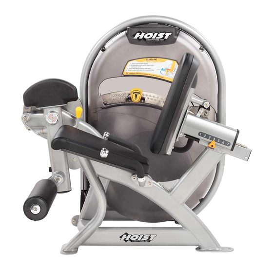 Hoist Fitness CL-3401 Owner's Manual