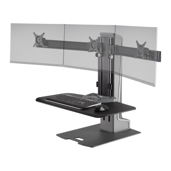 Innovative Winston-E Workstation Triple WNSTE-3 Installation Instructions Manual