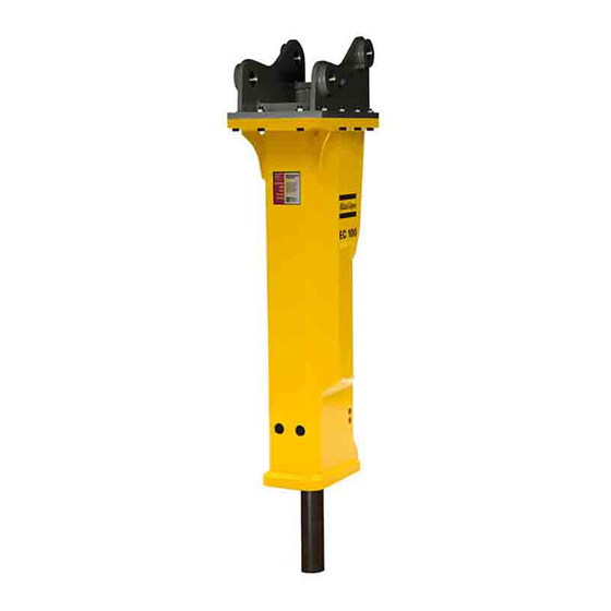 Epiroc EC165T Safety And Operating Instructions Manual
